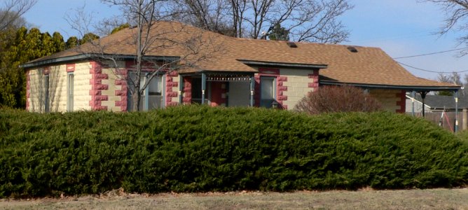Tilley house (Ransom KS) from SSW 1