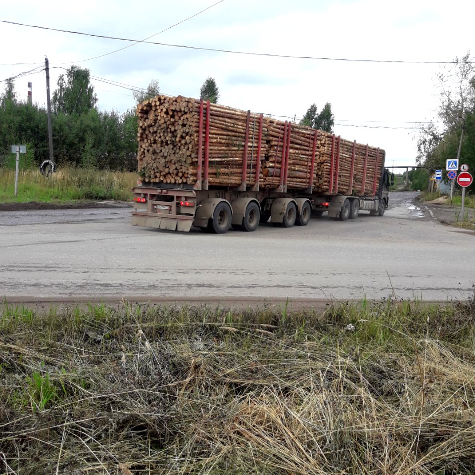 Timber trucks in Koryazhma (04)
