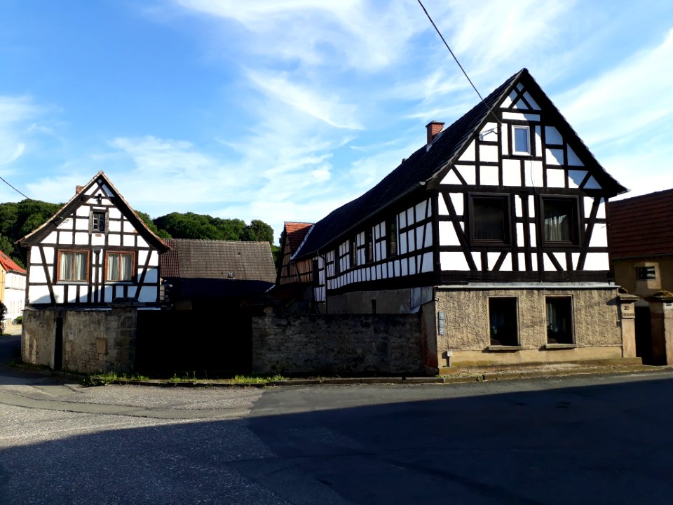 Timber framed house Petersberg, Thuringia