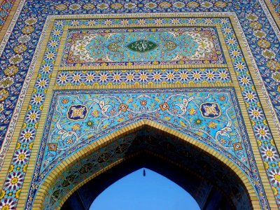 Tiling - Mosque of Hassan Modarres - Kashmar 03