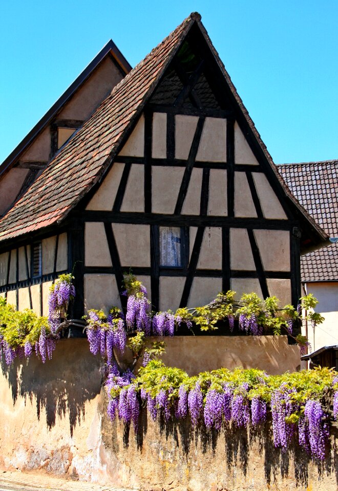 Old house building old