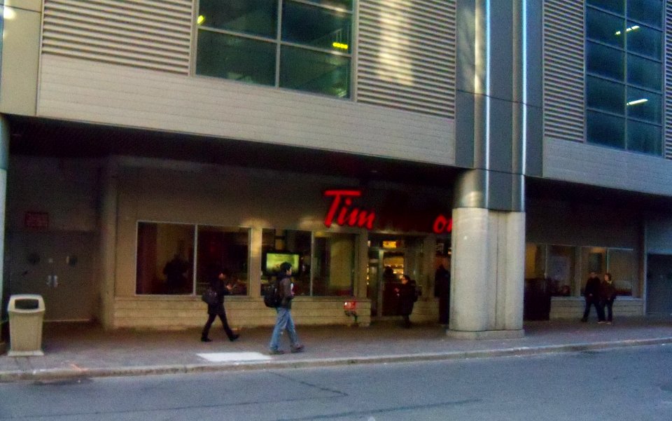 Tim Hortons on Victoria, just north of Dundas, Toronto -a