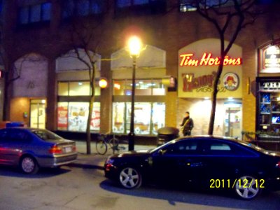 Tim Hortons on Front Street, between Church and Market streets, Toronto -f photo