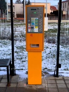 Ticket Machine - Botanická záhrada, Košice, SK