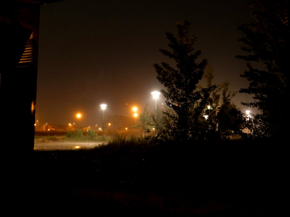 Thunderstorm from under Wasserstadtbrücke 2019-06-11 04