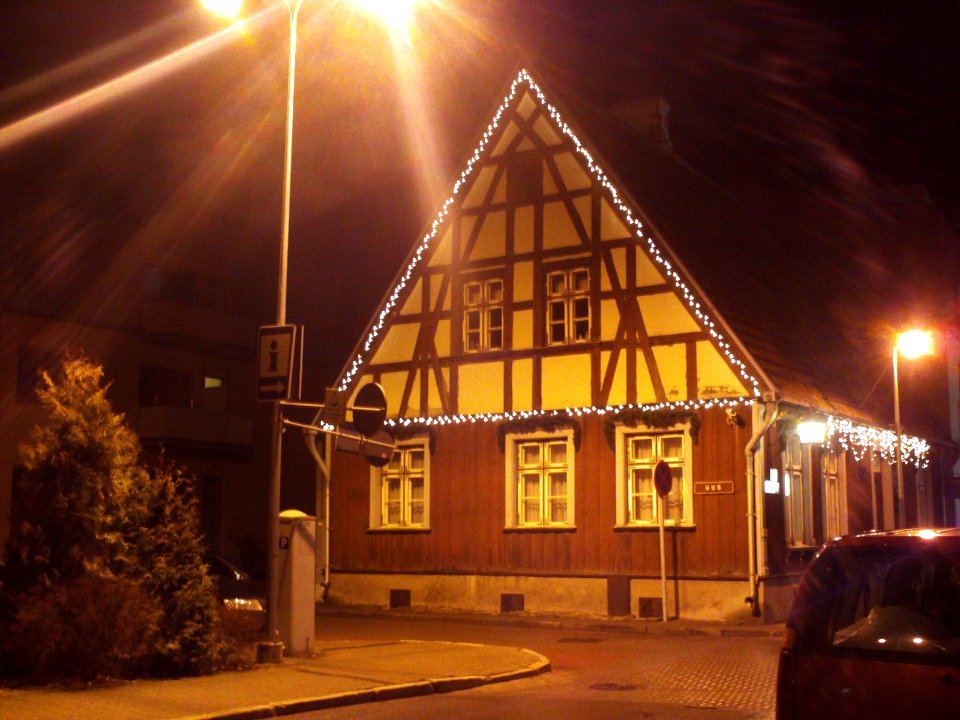 Timber framed house in Pärnu at Nikolai and Uus