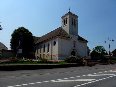 Thumeries (Nord, Fr) église