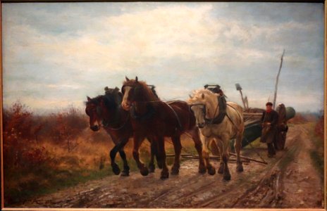 Timber Merchant by Jules Montigny, c. 1885 - Museum M - Leuven, Belgium - DSC05408