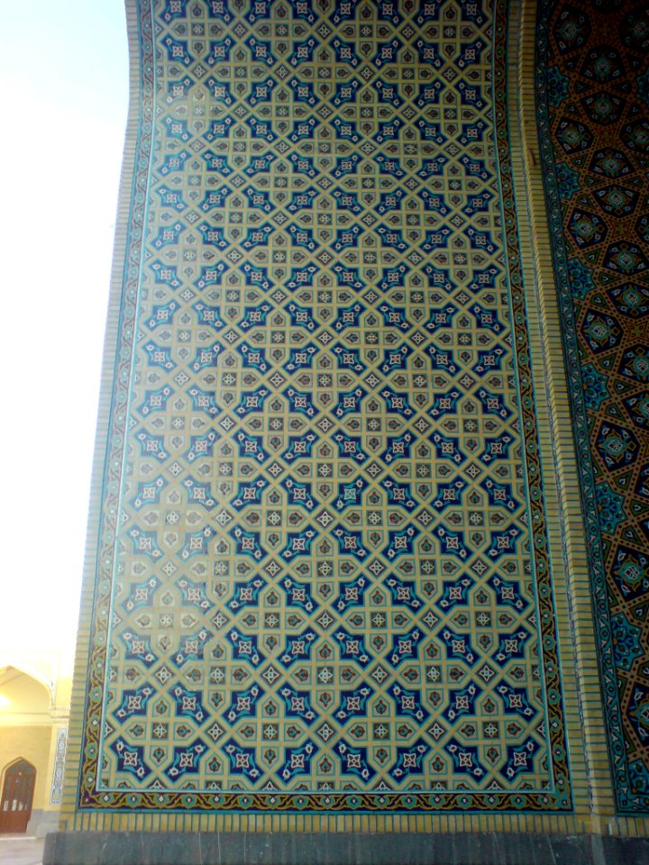 Tiling - Mosque of Hassan Modarres - Kashmar 20