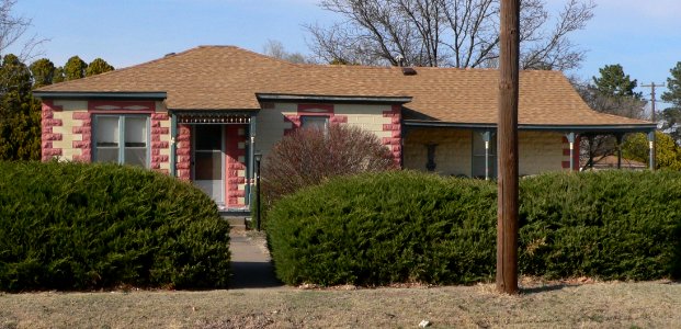 Tilley house (Ransom KS) from S 1