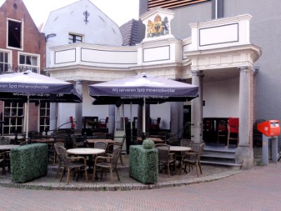 Tiel Rijksmonument 35586 Plein, gebouwtje vismarkt