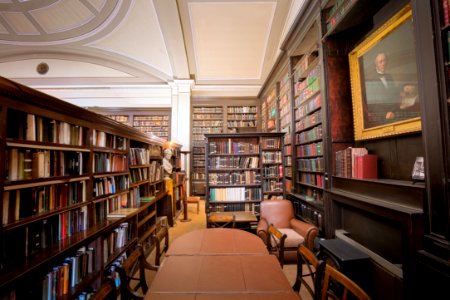 The Portico Library Reading Area photo