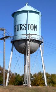 Thurston, Nebraska water tower