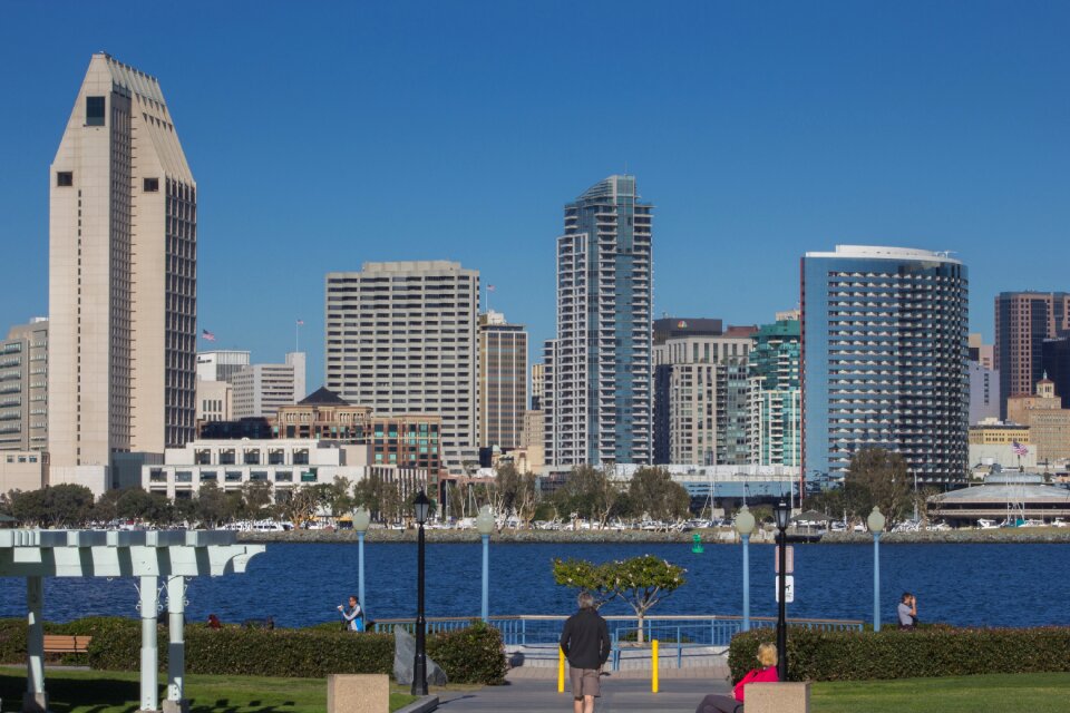 Cityscape bay city