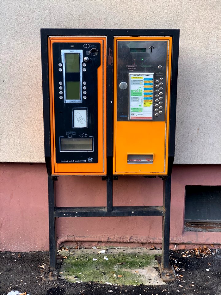 Ticket Machines - Mier, Košice, SK