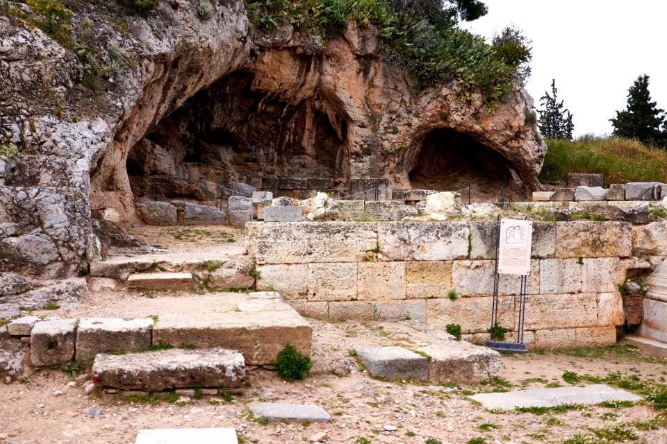 The Plutonion at the Sanctuary of Demeter in Eleusis on 5 April 2019