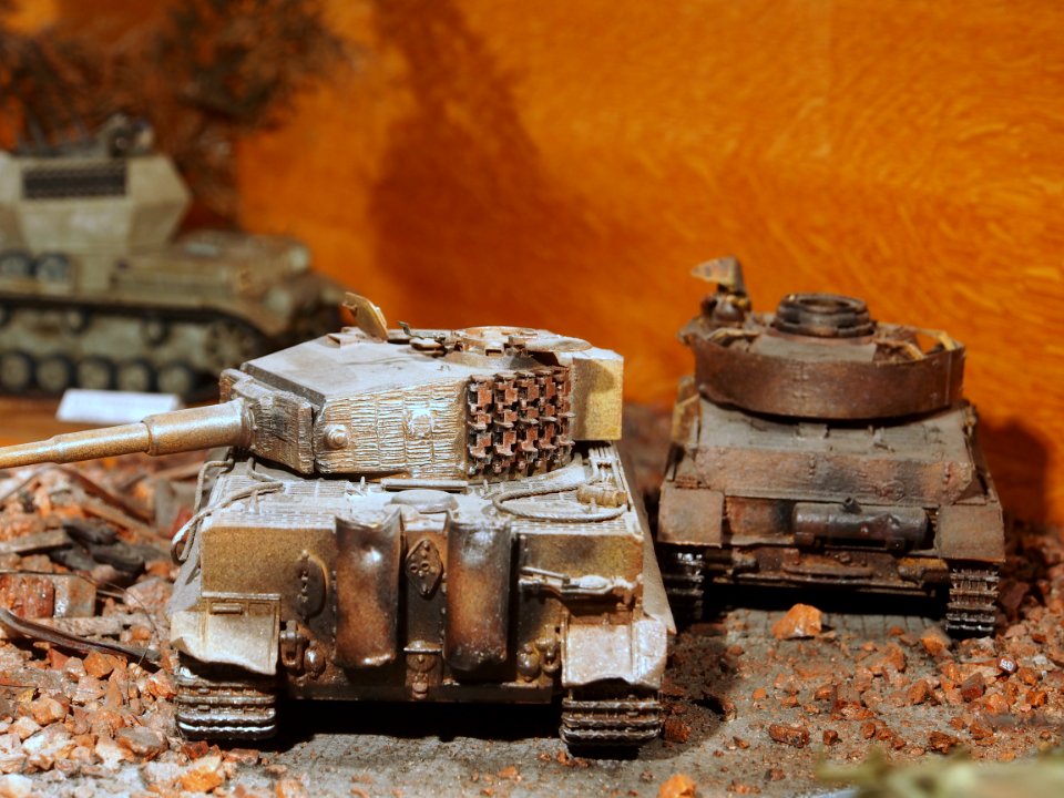 Tiger model in the Musée des Blindés, France, pic-2