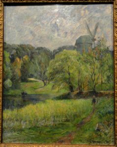 The Queen's Mill, Østervold, by Paul Gauguin, 1885 - Ny Carlsberg Glyptotek - Copenhagen - DSC09475