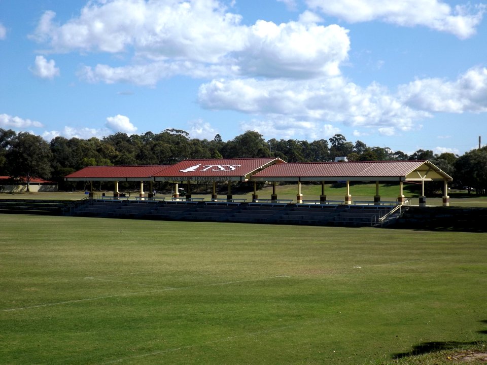 The Southport School oval stand