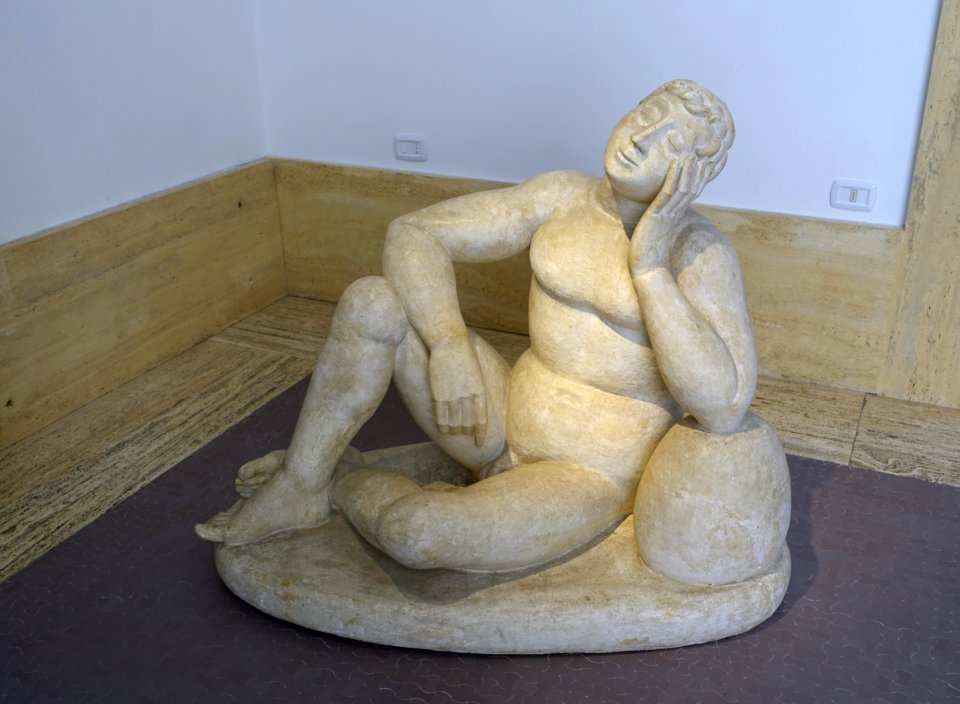 The Sleeper by Arturo Martini, c. 1921 - Galleria nazionale d'arte moderna - Rome, Italy - DSC05400