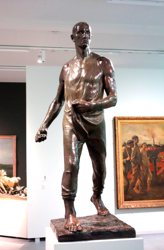 The Sower by Constantin Meunier, 1893 - Museum M - Leuven, Belgium - DSC05369