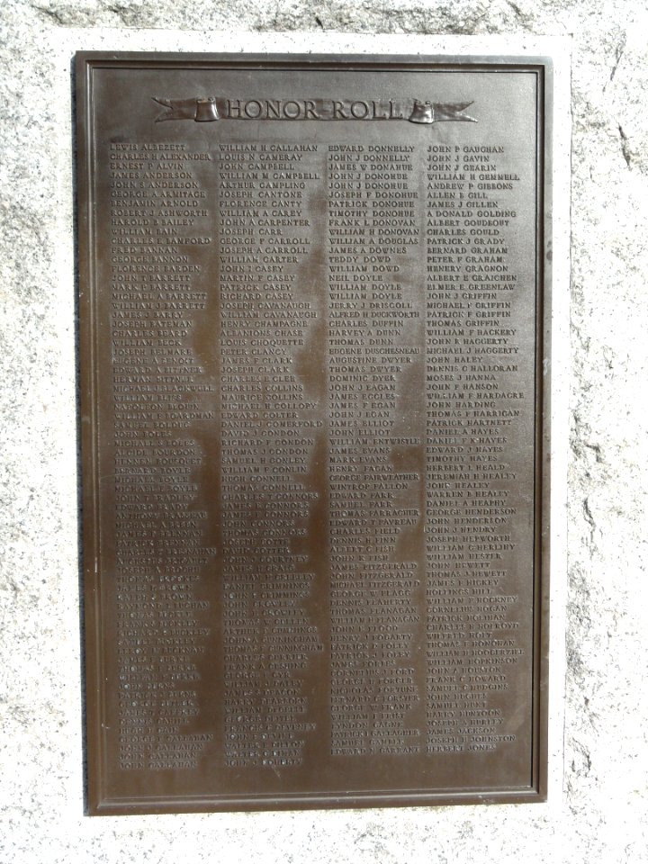 The Spanish War Veteran - plaque - Lawrence, MA - DSC03638