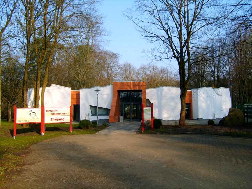 Tierpark Neumuenster neuer Eingangsbereich