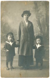 Tietsje van der Meulen, geb 25-2-1886, overl 29-6-1954 foto 1