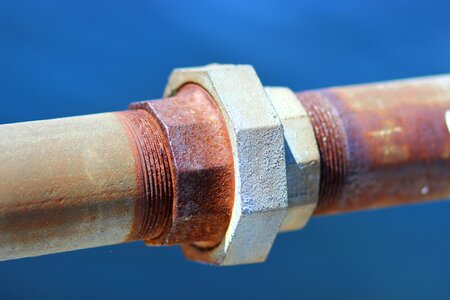 Iron metal pipe