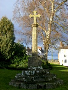 The Plague Cross, St Mary's churchyard, Ross-on-Wye