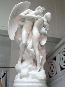 The Sons of God Saw the Daughters of Men That They Were Fair, by Daniel Chester French, modeled by 1918, carved 1923 - Corcoran Gallery of Art - DSC01065