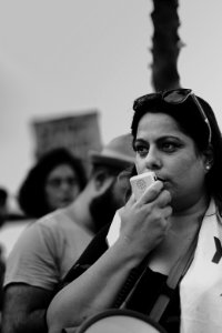 The solidarity protest for Rojava organized by Kurdish Jews on October 15th 2019 in Tel Aviv, Israel 47