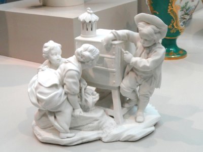 The Peep Show, or The Magic Lantern, c. 1757, Sèvres Porcelain Manufactory, modeled by Etienne-Maurice Falconet - Art Institute of Chicago - DSC09437