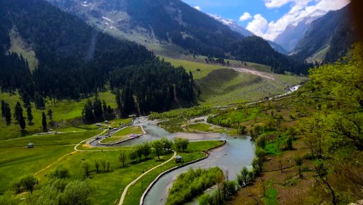 The Picturesque Chandanwadi in Jammu Kashmir India