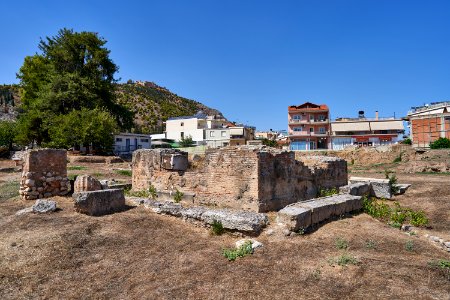 The Square Nymphaeum in the Ancient Agora of Argos on September 5, 2020