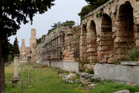 The Stoa of Eumenes in Athens. 2nd cent. B.C
