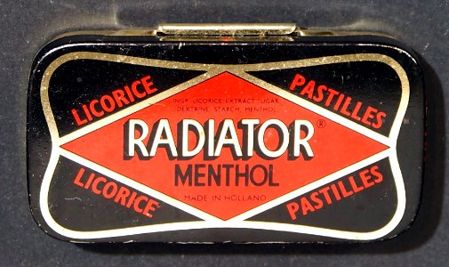The Radiator pastilles, Menthol Licorne pic2
