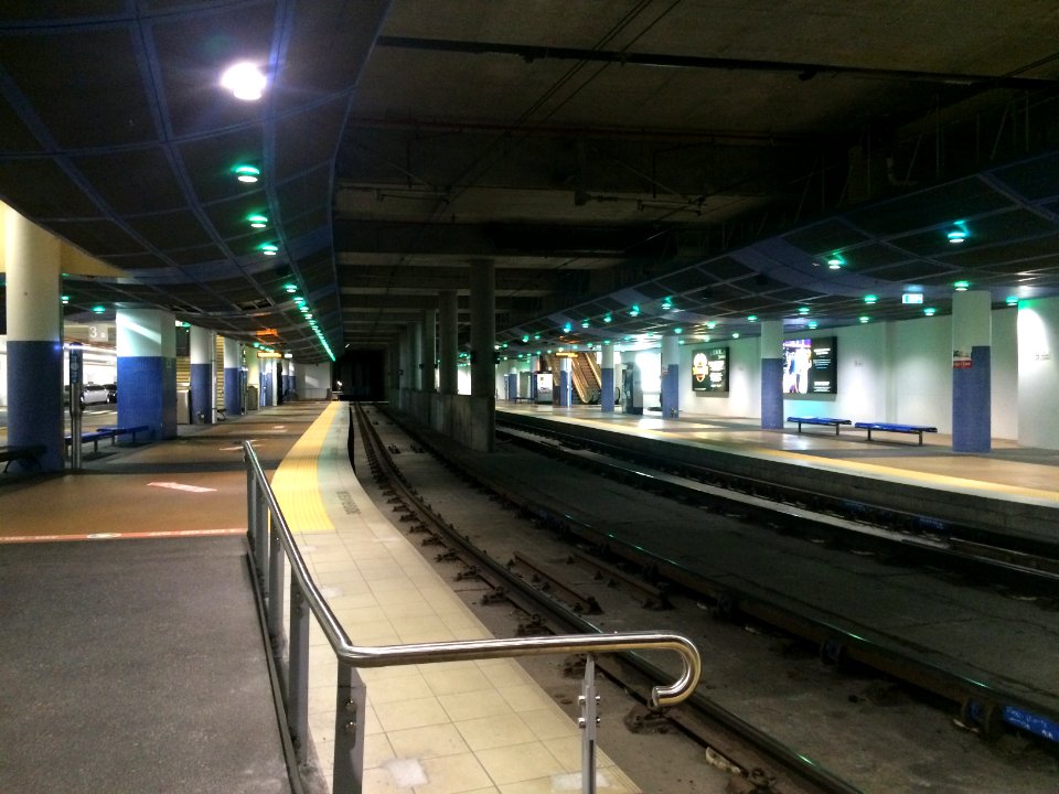 The Star light rail station