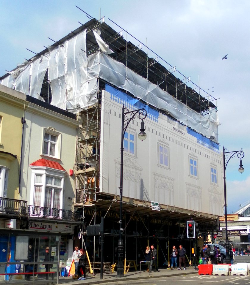 The Queen's Head Pub, Queens Road, Brighton (April 2013)