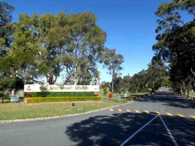 The Southport School entrance photo