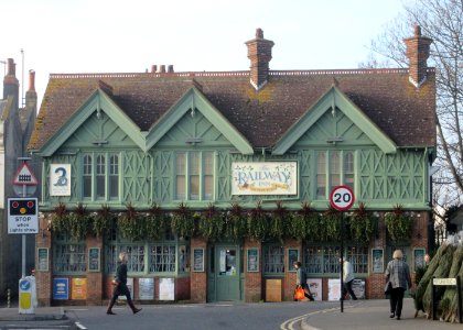 The Railway Inn (formerly Whistlestop Inn), Boundary Road, Portslade (December 2016) photo