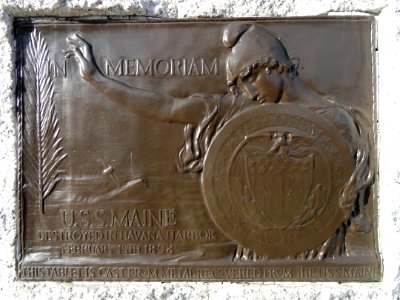 The Spanish War Veteran - plaque - Lawrence, MA - DSC03645