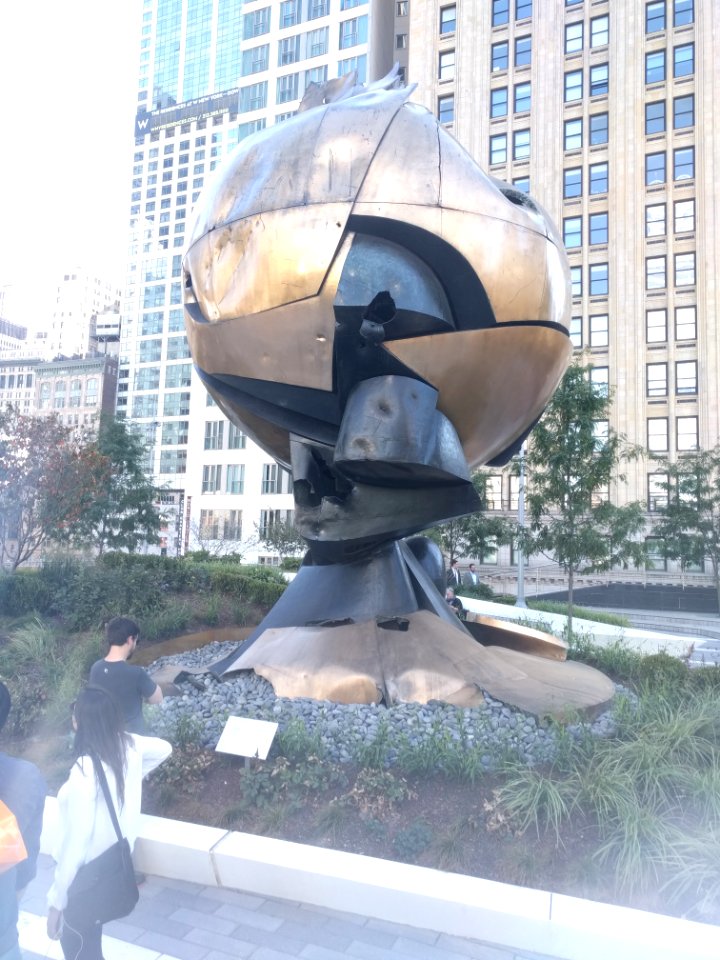 The Sphere from North in Liberty Park unveiled jeh