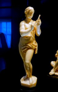 The Muse Calliope by Leonhard Kern, Schwabisch Hall, 1625-1650 AD, ivory - Landesmuseum Württemberg - Stuttgart, Germany - DSC03224