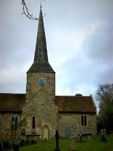 The spire, St Giles, Horsted Keynes photo