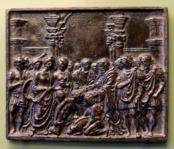 The Sacrifice of a Swine, Andrea Briosco (Riccio), Ulocrino, and circle, Padua, early 16th century AD, bronze - Bode-Museum - DSC02526