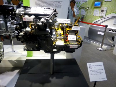 The power-unit of Toyota Prius (NHW10)