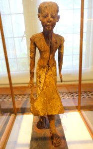 The Royal Herald, Nemi - Sedment el-Gebel, Egypt, Old Kingdom, Dynasty 6, c. 2250 BC, wood, pigment - Oriental Institute Museum, University of Chicago - DSC07862
