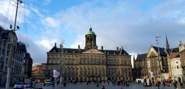 The Royal Palace on the Dam of Amsterdam on 25 November 2015-cropped