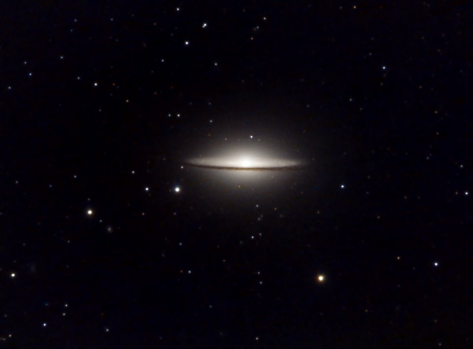 The Sombrero Galaxy crop